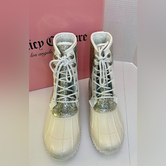 Juicy couture rain boots size 10 New - Picture 3 of 9